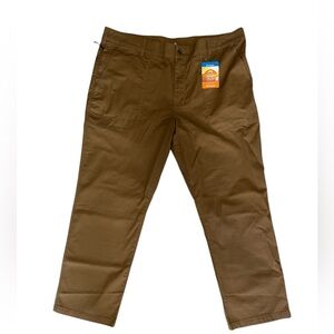 Columbia Men’s Utility Stretch Pants Brown 40x32 Straight Fit NEW